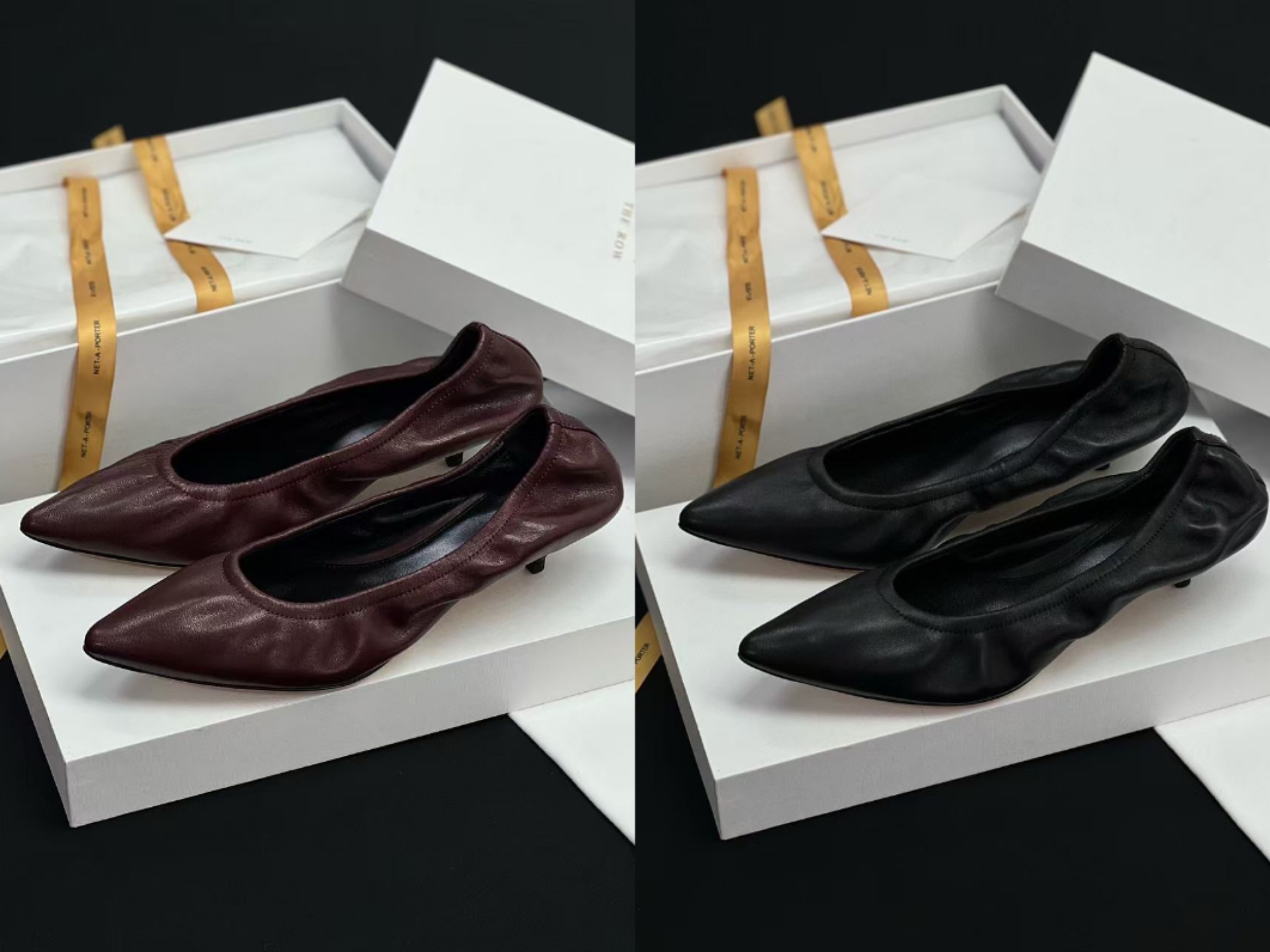 The row Shoes (3.6cm)