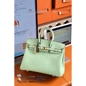 Birkin 25 수제작 수입타조가죽