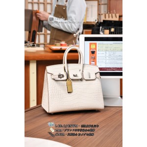 Birkin 20 수제작 수입악어가죽