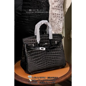 Birkin 25 수제작 수입악어가죽