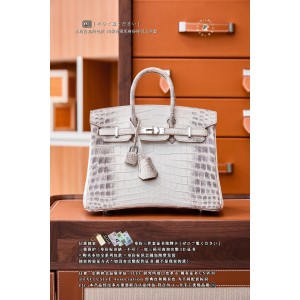 Birkin 25 수제작 수입악어가죽