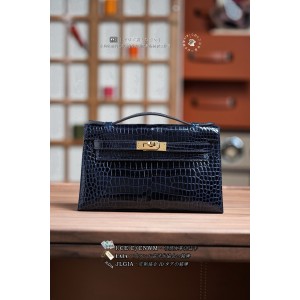 Kelly Mini 1 수제작 수입악어가죽