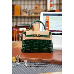 Kelly Mini 2 수제작 수입악어가죽