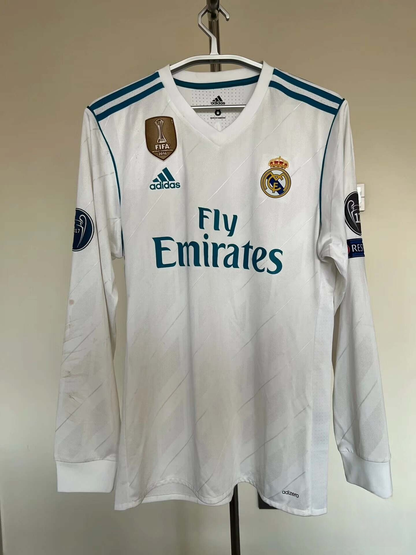 1718시즌 레알 마드리드 어센틱 홈 유니폼