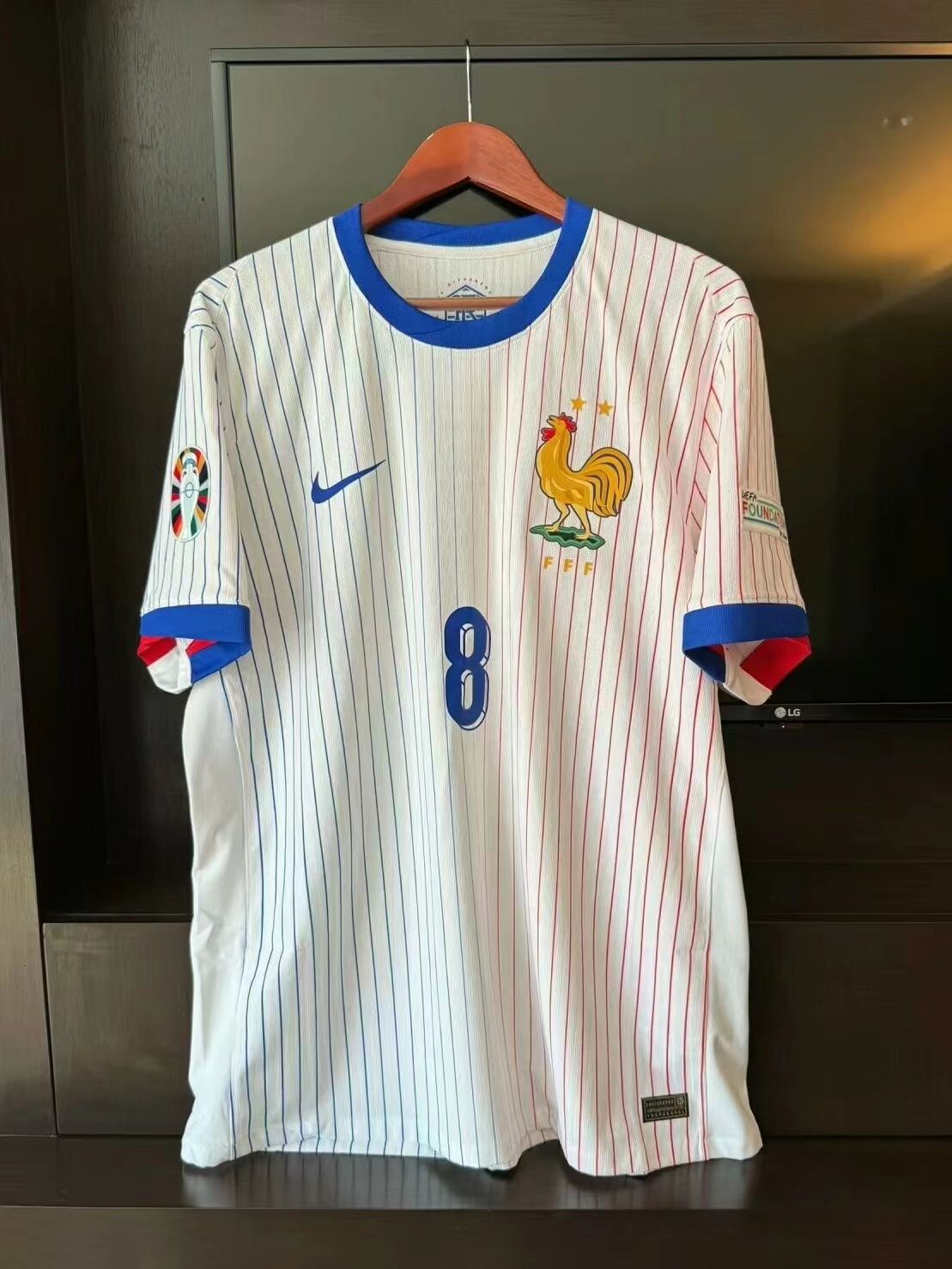 2425시즌 프랑스 어센틱 어웨이 유니폼