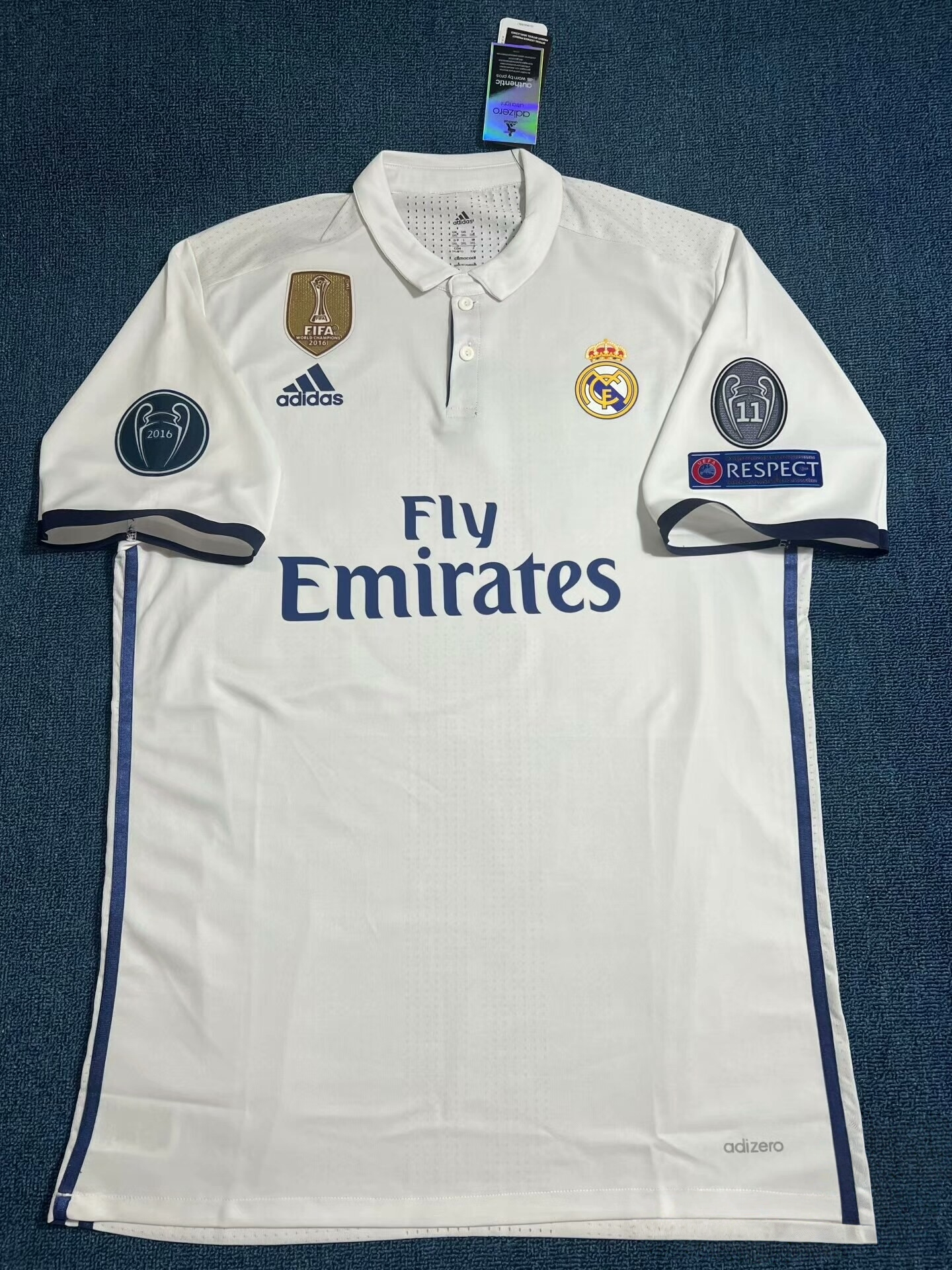 1617시즌 레알 마드리드 어센틱 홈 유니폼