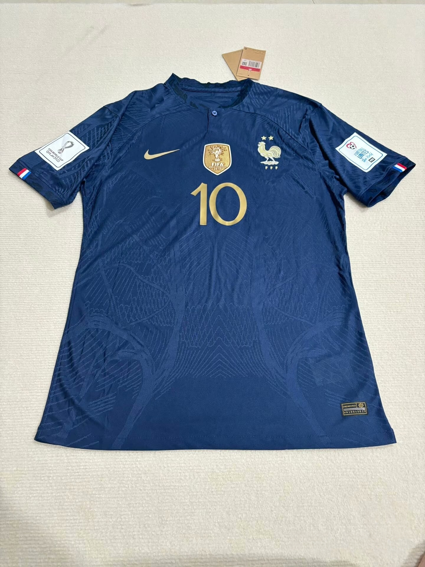 2022시즌 프랑스 어센틱 홈 유니폼