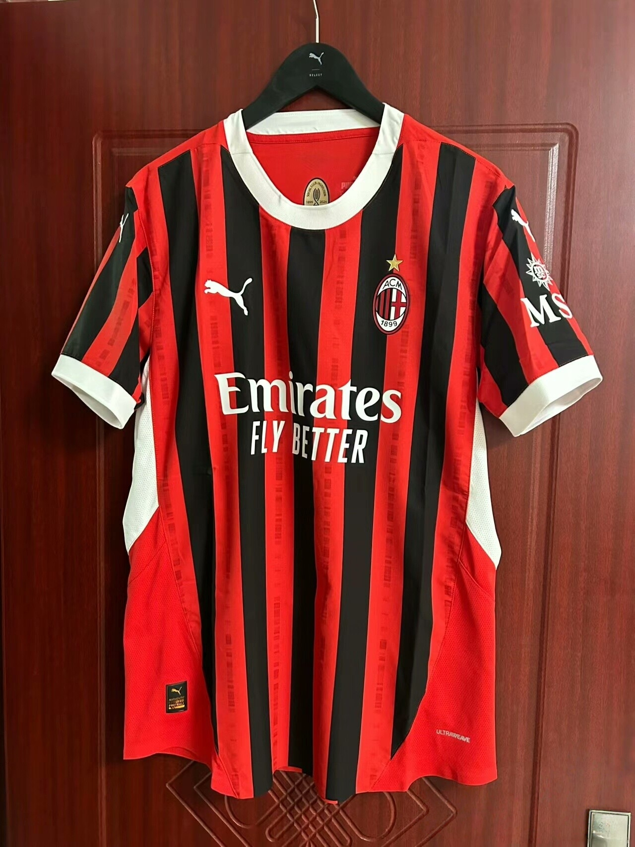 2425시즌 AC밀란 어센틱 홈 유니폼