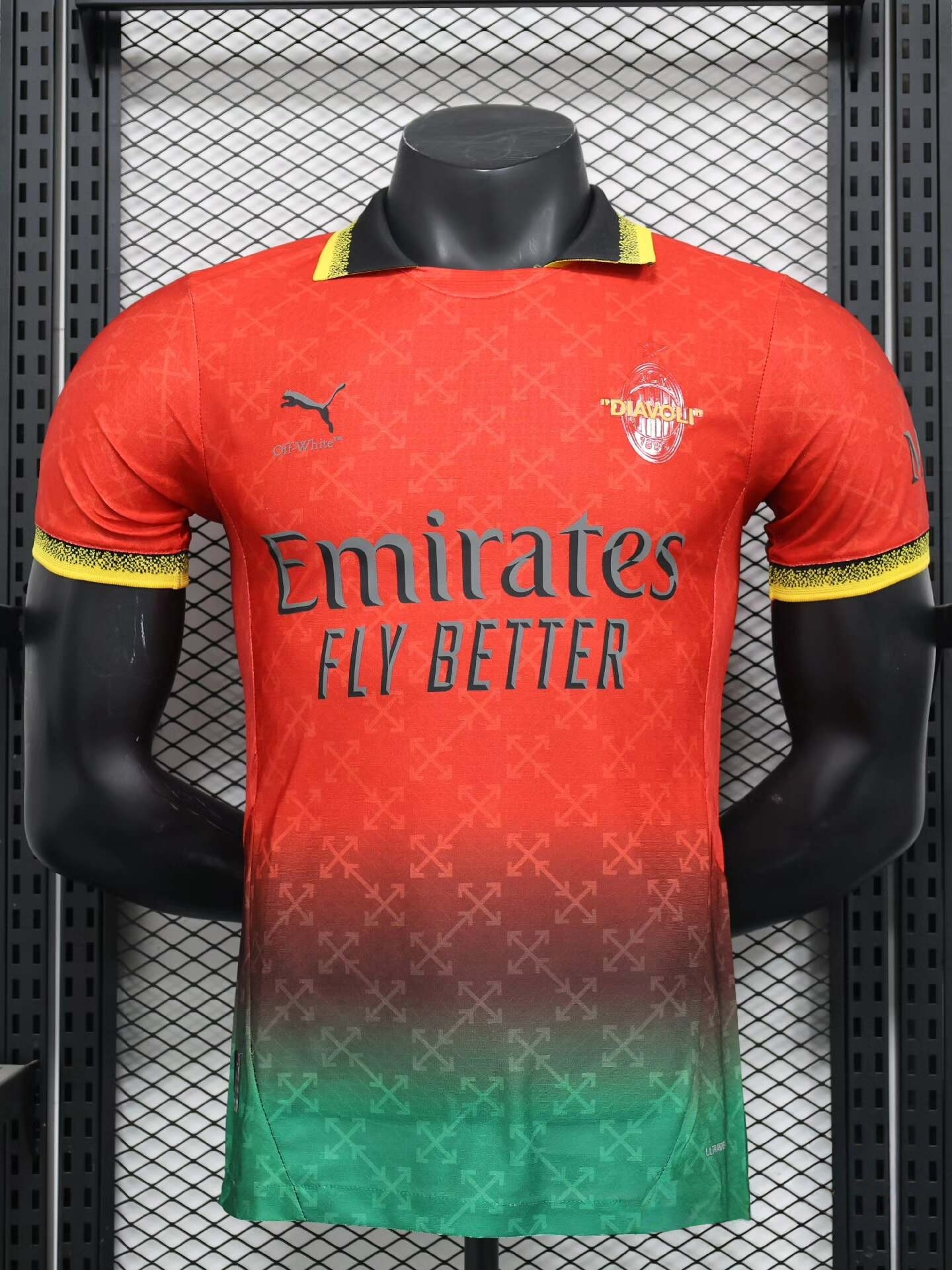 2425시즌 AC밀란 어센틱 어웨이 유니폼